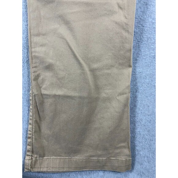 Lee Riders Bootcut Jeans‎ Women's 18 M Beige Denim Cotton Stretch 5-Pockets Zip - Picture 8 of 15